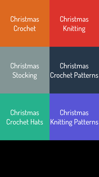 Christmas Crochet Knitting Ideas