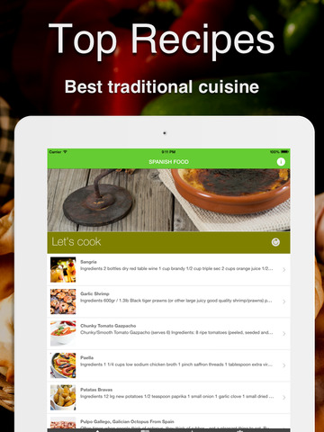 【免費生活App】Spanish Food. Quick and Easy Cooking. Best cuisine traditional recipes & classic dishes. Cookbook-APP點子