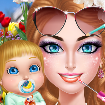 Fashion Mama Celebrates Mother's Day: Mommy & Baby Dressup Game for Girls LOGO-APP點子