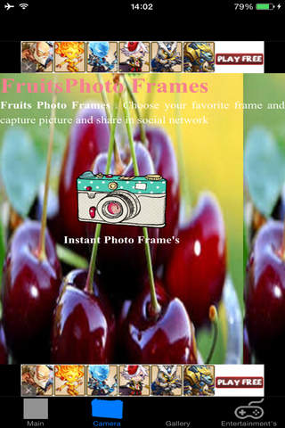Fruits Photo Frames Effect screenshot 2