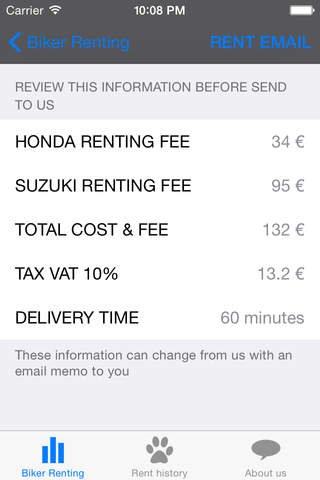 Free Aussie Biker Renting screenshot 3