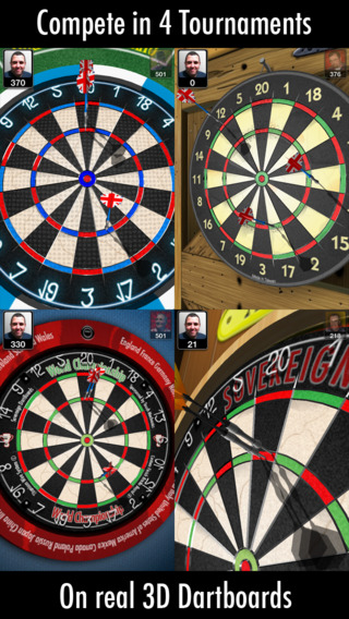 【免費遊戲App】Bulls i 3D Darts-APP點子