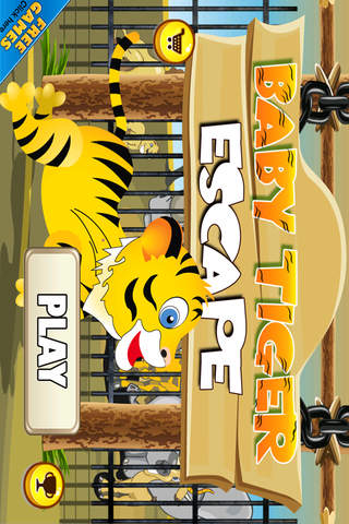 Baby Tiger Escape HD - Best Animal Run Game screenshot 3