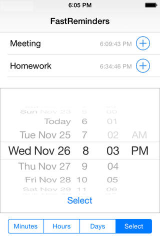 FastReminders - App for Fast Reminders screenshot 2