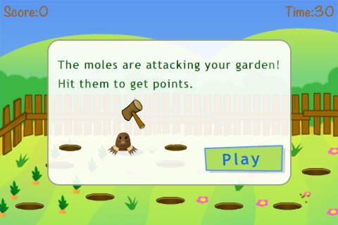 Evil Mole Smash FREE - Mole Hunter screenshot 2