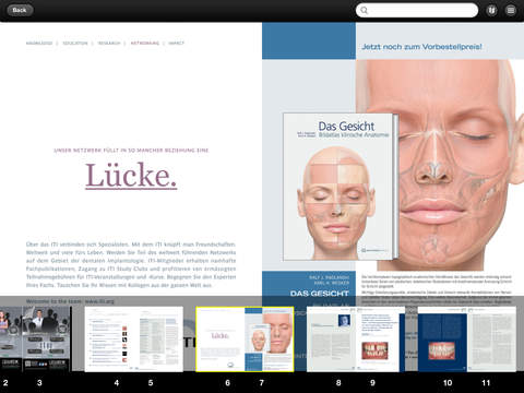 The International Journal of Esthetic Dentistry (Deutsche Ausgabe) screenshot 3