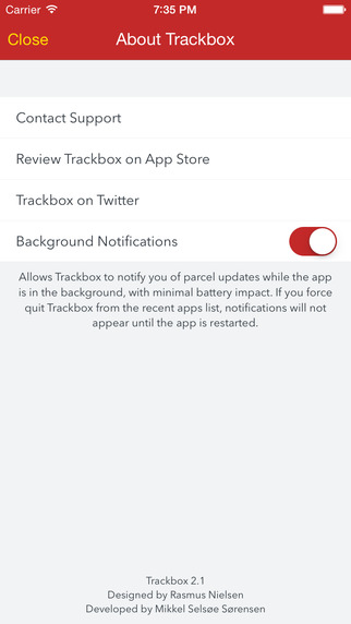 【免費工具App】Trackbox Parcel Tracking-APP點子