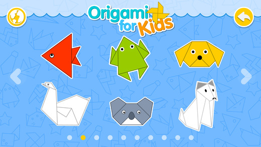 origami for kids children s creative handcraft games apprecs origami for kids children s creative handcraft games screenshot