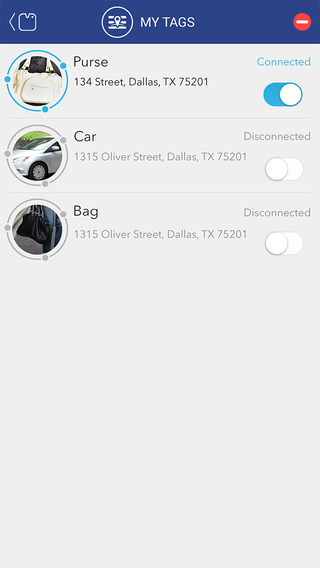 WhereIsMyTag - Find or never forget your items by attaching a Tag