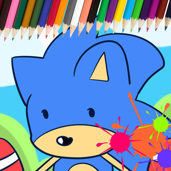 Paint Coloring Game Sonic Boom Version LOGO-APP點子