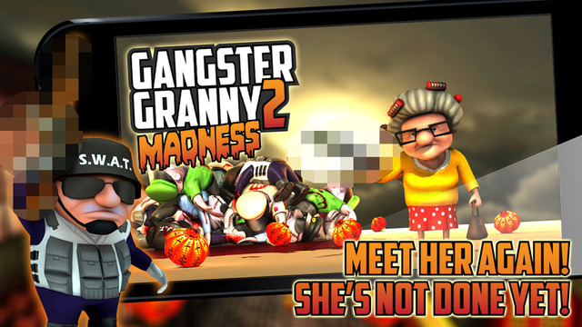 【免費遊戲App】Gangster Granny 2: Madness-APP點子