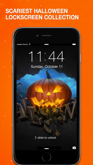 【免費娛樂App】Halloween HD Wallpapers ® - Spooky & Scary background of Jack-o’-lantern, costumes, pumpkin, candies, ghost & zombie-APP點子