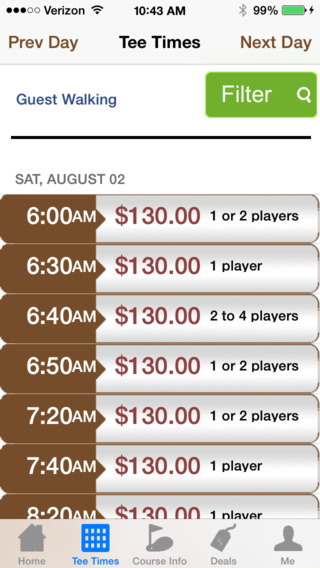 【免費運動App】Gamble Sands Golf Tee Times-APP點子