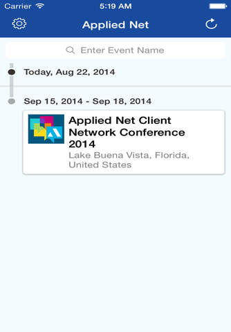 Applied Net Client Network Conference screenshot 2