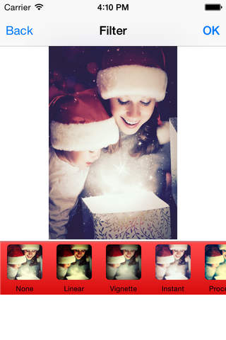 Christmas photo editor:make my christmas holiday colorful with blur,focus.crop,fx and other effects screenshot 2