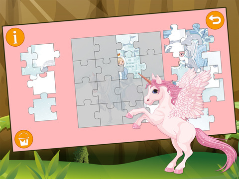 Скачать Kids Jigsaw Puzzle Horses