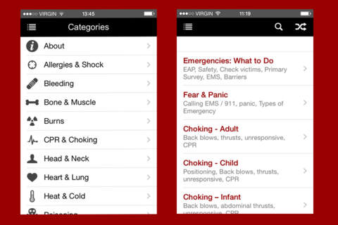 Emergency First Aid & Treatment Guide screenshot 2