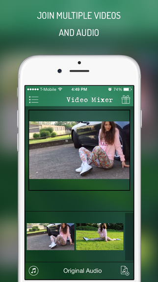 Video Mixer - Combine multiple videos add overlay effects and background music