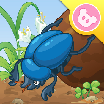 Dung beetle - InsectWorld  A story book about insects for children LOGO-APP點子