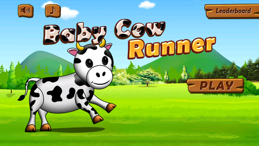 Baby Cow Run Free - Fun Animal Running Game