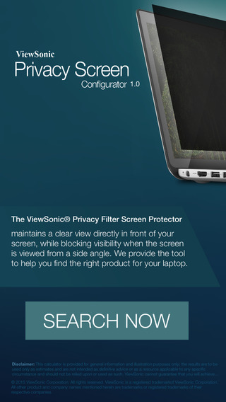 ViewSonic Privacy Screen Configurator
