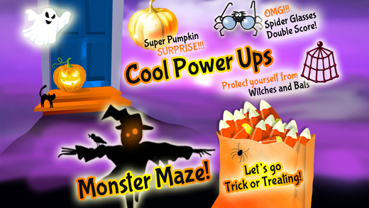 【免費遊戲App】Witch ‘n Ghost Costume Party - Magic Monster Pumpkin Challenge - Trick Or Treat Candy Maze - Kids Halloween Adventure Game-APP點子