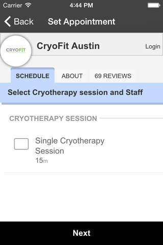 CryoFit Austin screenshot 2
