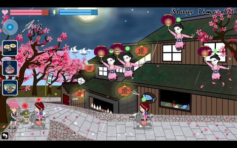 Ninja Girl: RPG Defense screenshot 4