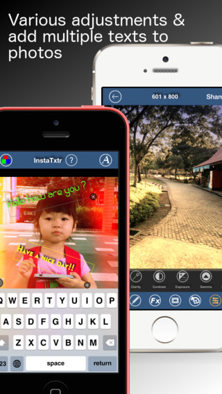 【免費攝影App】InstaTxtr - 照片编辑器拥有超棒滤镜效果，裁剪，相框，漏光和图片信息等-APP點子