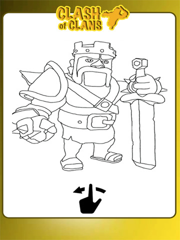 【免費書籍App】Game Coloring Books For Kids Clash Of Clans Edition ( Unofficial Fan App )-APP點子