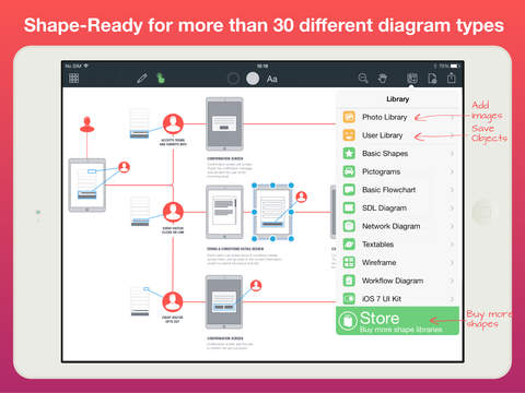 【免費商業App】Grafio Lite - Diagrams & Ideas-APP點子