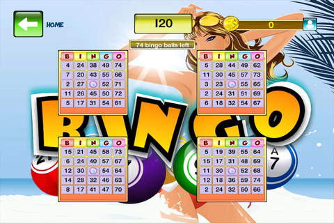 A Bikini Vacation Bingo - Free Casino Game & Feel Super Jackpot Party and Win Mega-millions Prize! screenshot 3