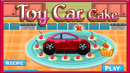 Toy Car Cake Cooking Game