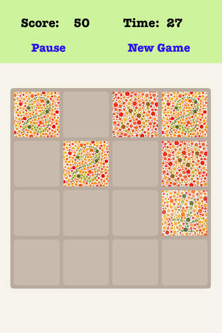 Color Blind 4X4 - Sliding Number Block screenshot 2