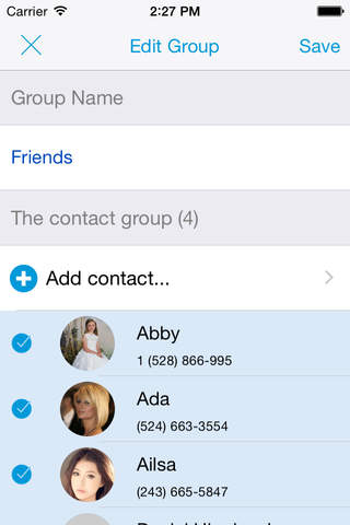 Group Text - easy group sms & email & group manager screenshot 4