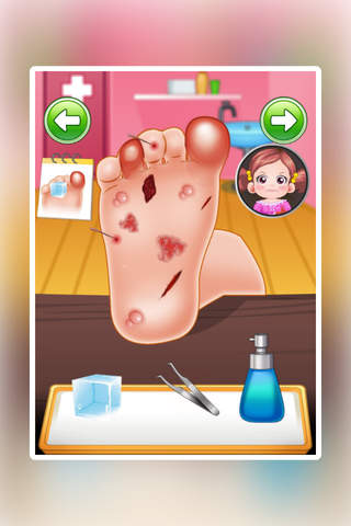 Baby Foot Doctor-Little Kids Game(Crazy Doctor Game/Nail Spa) screenshot 4