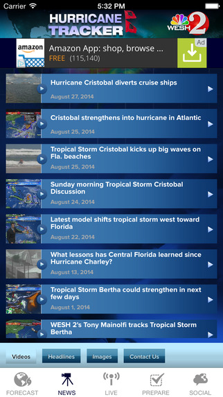 【免費天氣App】Hurricane Tracker WESH 2 - Orlando, Central Florida-APP點子