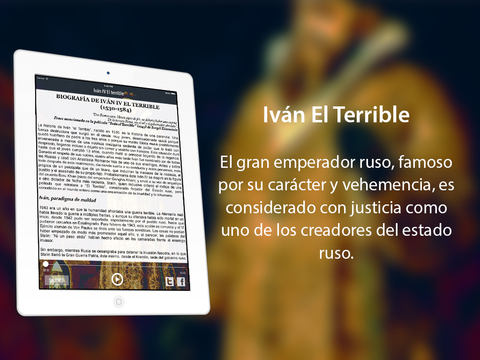 【免費書籍App】Biografía de Iván el Terrible-APP點子