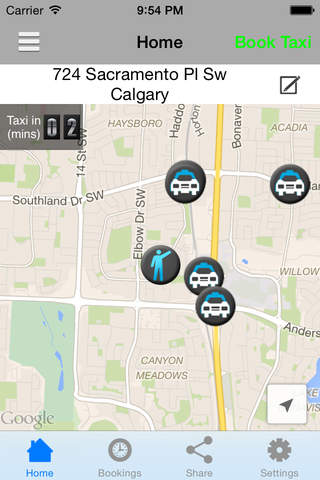 Mayfair Taxi Calgary screenshot 2