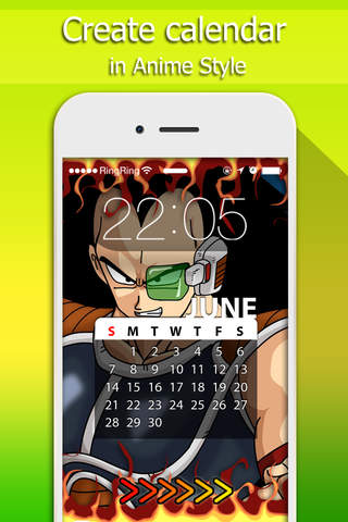 Lock Screen Designer Manga & Anime Wallpapers For Super Dragon Ball Z Edition screenshot 4