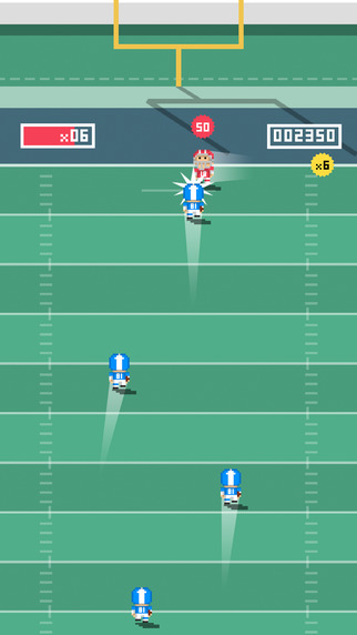 【免費遊戲App】Tiny Touchdown-APP點子