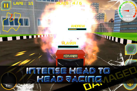`A 3D Bus Shooting Simulator Race screenshot 3