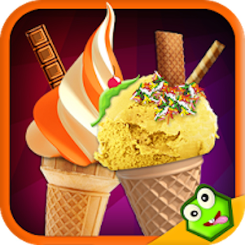 Ice Cream Frozen - Play & Make Fun Free Smoothie Dessert Cooking Games for Girls, Boys, Kids LOGO-APP點子