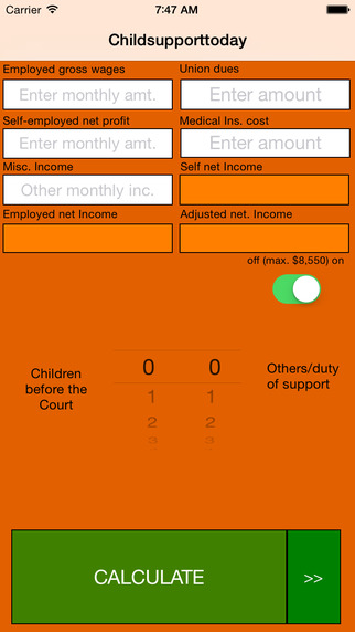 Child Support Today Texas Calculator