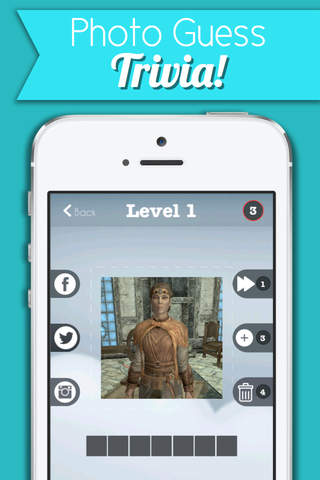 Video Game Character Trivia - The Elder Scrolls Skyrim Edition screenshot 3