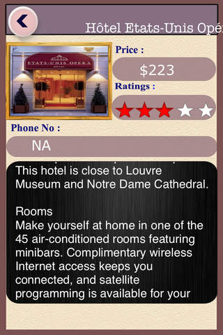 Paris Offline City Travel Guide screenshot 3