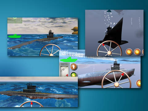 【免費遊戲App】Sonar Echo : Submarine naval battle action game-APP點子