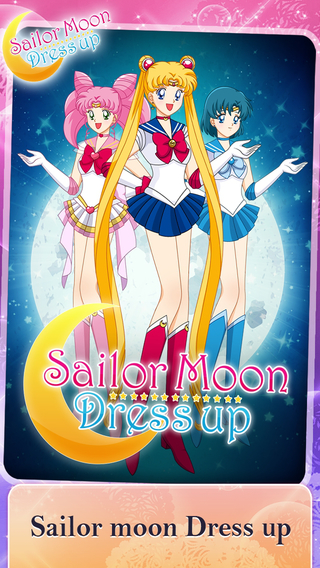 Pretty soldier sailor moon Dress up Edition : The Magical girls anime game version 1990-2014