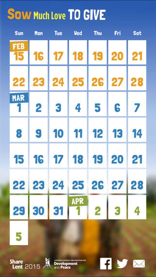 【免費教育App】Lent Calendar-APP點子