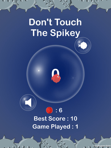 【免費遊戲App】Don't Touch The Spikey-APP點子